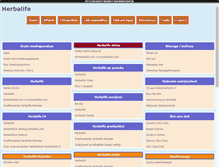 Tablet Screenshot of herbalife.intrastart.nl
